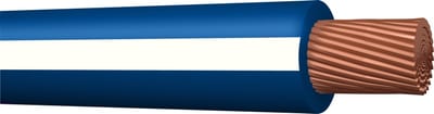 Prysmian H05Z-K 1x0.75 mm² Halogen-Free Wire, Dark Blue/White, 300/500 V, 200 m