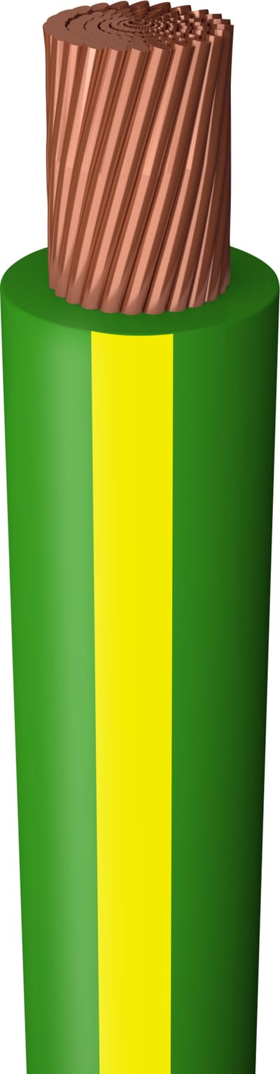 H07Z-K 1G10 Green/Yellow 450/750 V RING 100