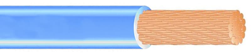H07Z-K 1X16 Lyseblue 450/750 V RING 100 (20098402)