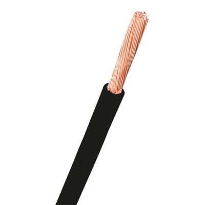 Cable 1X10 H07V2-K,BLACK 100SP