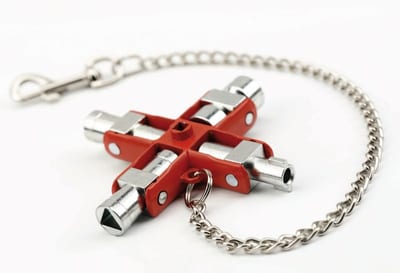 Master key FOR Cabinet 9 keys in EN