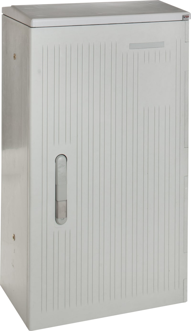 Cable Cabinet Upper Section UCH00, Empty, RAL 7035 (TOM NO-STD UCH00)