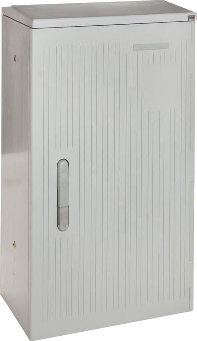 Cable Cabinet Upper Section UCH00, Empty, RAL 7035