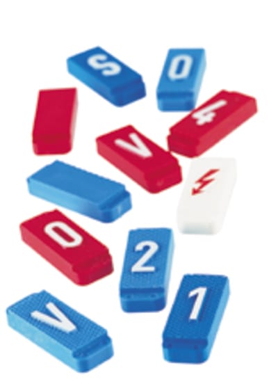 Blue Sign 5, BAG A 10 PCS