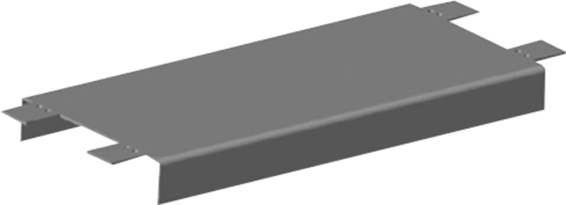 Bottom plate C40-BP for CDC-cabinet (C 40-Bp)