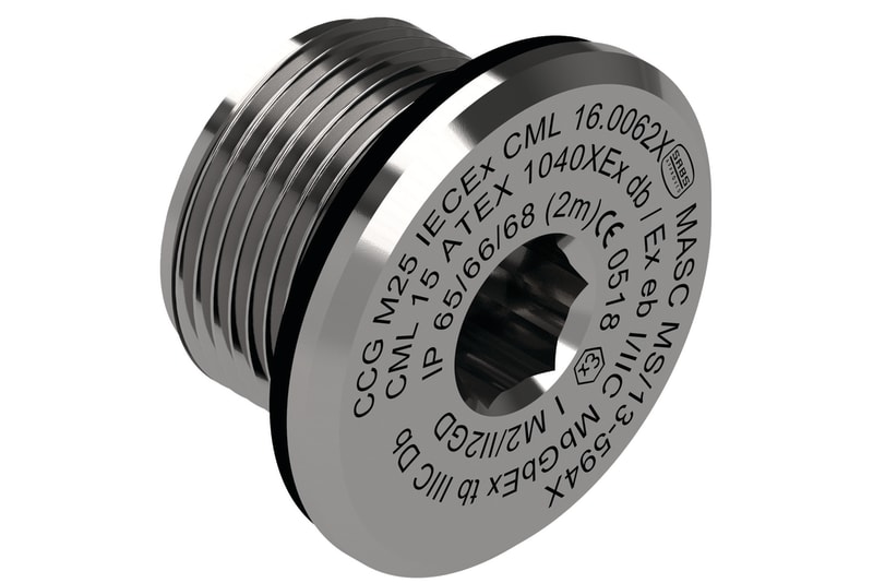 M50 NP Brass Stopping Plug,Dome (2008.304)