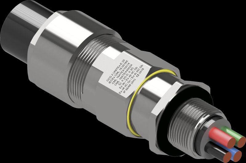 M50 UNITEx-E NP Brass Gland (2008.606)