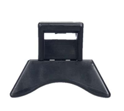 Panduit TMEH-X2-L0Y Double Swivelling Mounting Bracket, Black Nylon 6.6