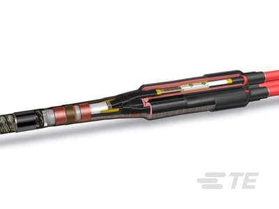 TE Connectivity MRTKPP-12C Heat-Shrink Transition Joint 12 kV XLPE to Paper 95-240 mm²