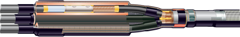TE Connectivity MRTKPP-24B PEX-Paper Transition Joint 24 kV (1167861)