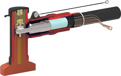 TE Connectivity RSTI-6952 T-Connector 36-42 kV 500-630 mm² 1250 A