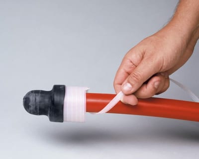 3M EC-2 Cold-Shrink End Cap, EPDM, Cable Ø 15.3–30.1 mm