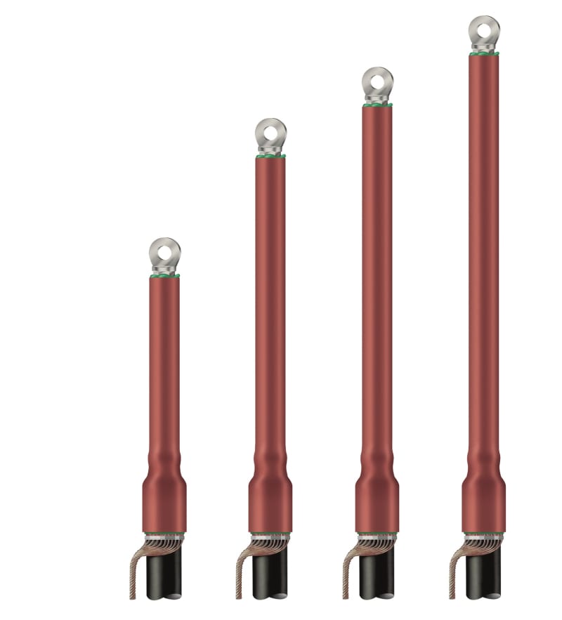 TE Connectivity IXSU-F6141-ML-6-17 Indoor Heat-Shrink Termination 36 kV (CF6372-008)