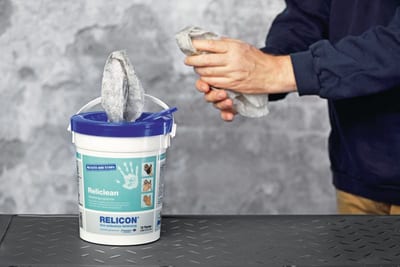 HellermannTyton Reliclean 435-01601 Cleaning Wipes 72 pcs