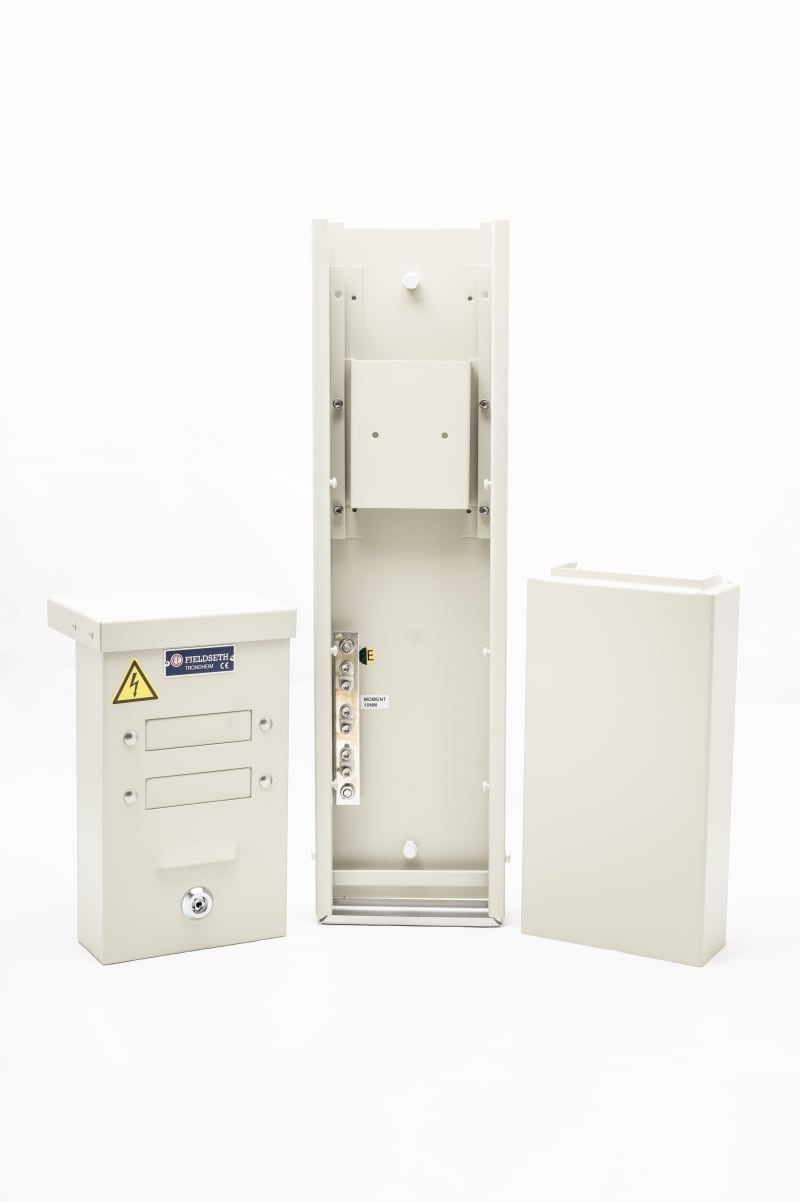 Service Entry Cabinet EF 185 m/ mounting plate (1190150)