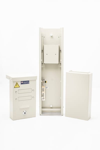 Service Entry Cabinet EF 185 m/ mounting plate