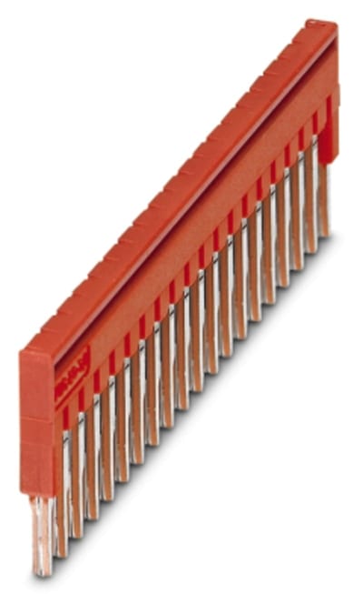 Phoenix Contact FBS 50-3,5 Plug-In Bridge 50-Position 3.5 mm Pitch Red