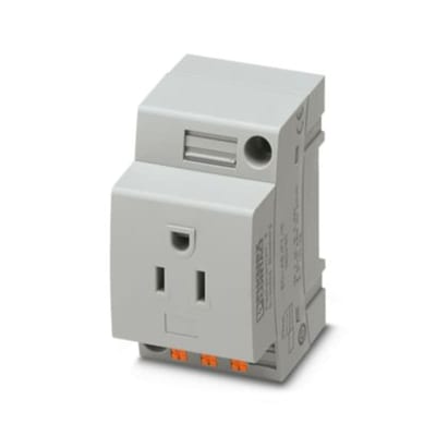 Socket OUTLET, TYPE AB, Spring