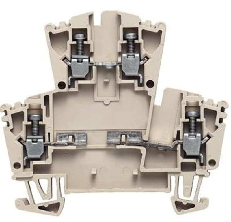 Weidmüller Component terminal block, Screw connection, 2