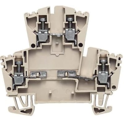 Weidmüller Component terminal block, Screw connection, 2