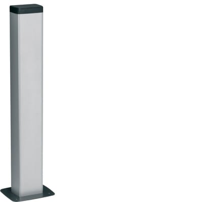 Hager Systemer DAP280650ELN Pacpost 80 Service Pillar, Double-Sided, 650 mm, Aluminium
