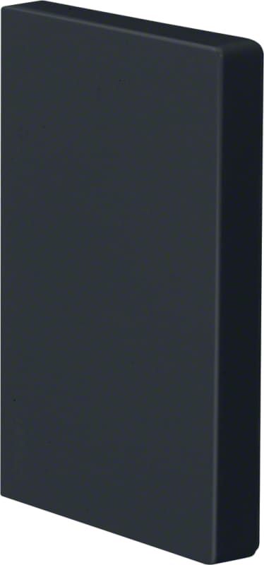Hager Systemer BRP 65100 End Piece Black PVC (BRP6510069011)