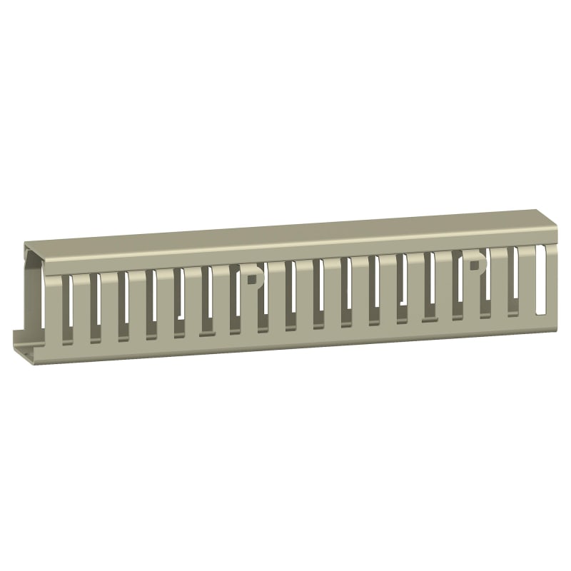 Schneider Electric Cable duct - 75 x 125 mm - without cover - grey AK2GD12575