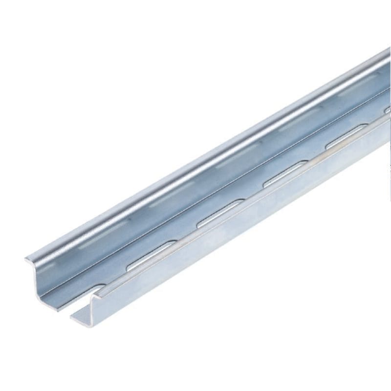 2M Din-rail - 35X15 perforated 18X6,3 (TS35/CF6)