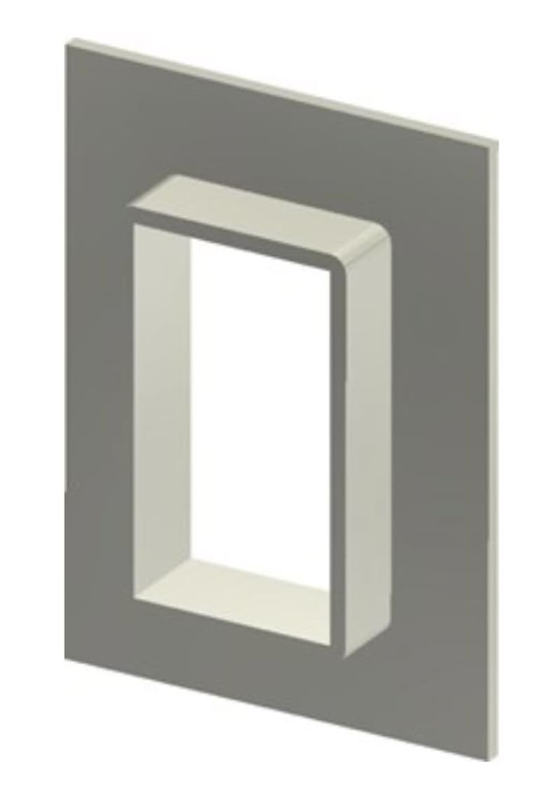 Roxtec SF frame - SF 6X1 ALU (SFF6000000131)