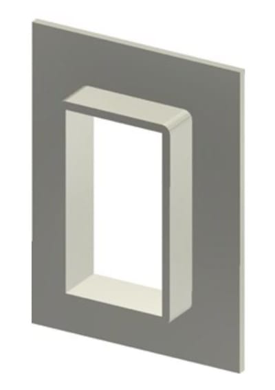 Roxtec SF frame - SF 6X1 ALU