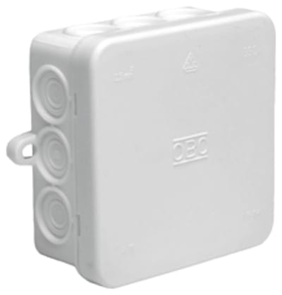 OBO Bettermann A11 Wet-Room Junction Box IP54 Empty White