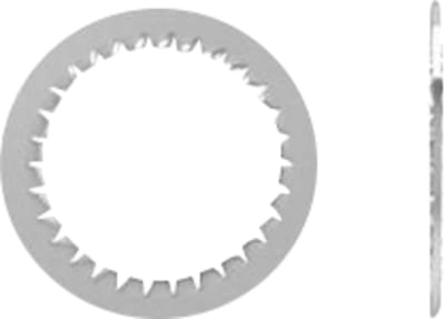 Hawke Serrated washer, size C2, M40, 316 stainless steel