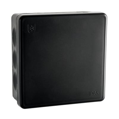 IP65 Junction BOX 100X100 Black