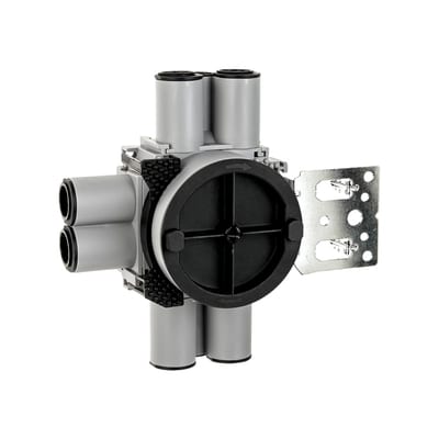 Wall Box, single, 9-24 mm, 8-Entry