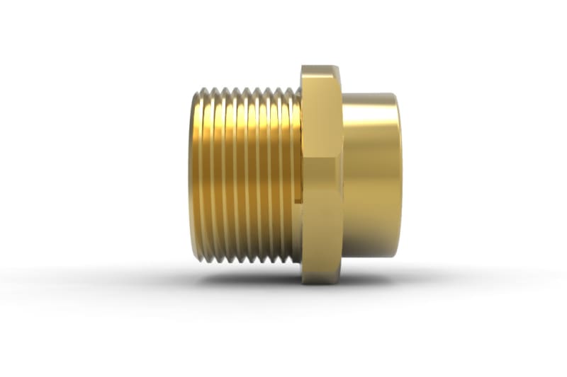 Hawke 476 Ex d / Ex e thread adapter, M40 to M32, brass (476/R-40-32BR)