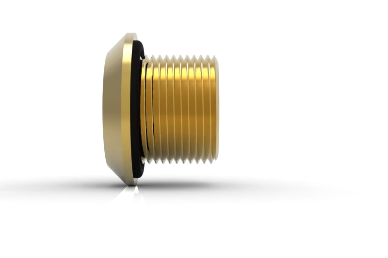 Hawke 487 Ex d / Ex e dome head stopping plug, M32, 316 stainless steel (487-M32SS)