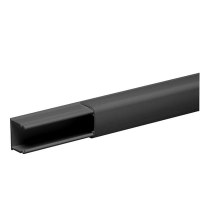 Schneider Electric ISM14340 Mini trunking, OptiLine Mini, 20X18MM, 1-Comp, PVC, Black