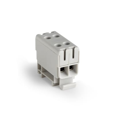 DIN-rail terminal branch Al/Cu 1.5-16 mm² (KE65)