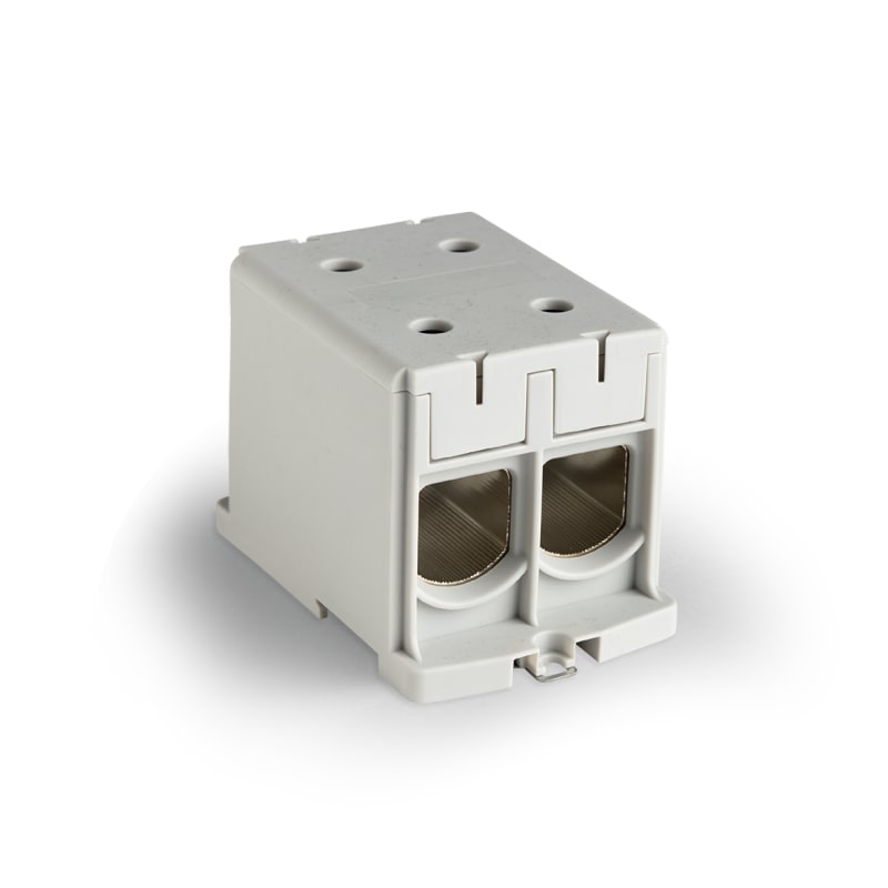 DIN-rail terminal with branch (KE70)