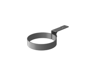 Hager Systemer PYK80 Wall and Desk Bracket for Branch Pole White RAL 9010
