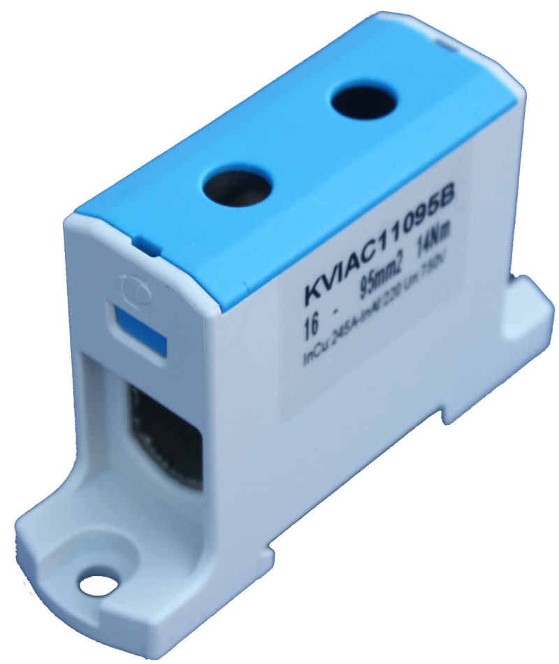 Coupling terminal 1X95MM2 Al/Cu Blue (KCIAC11095B)