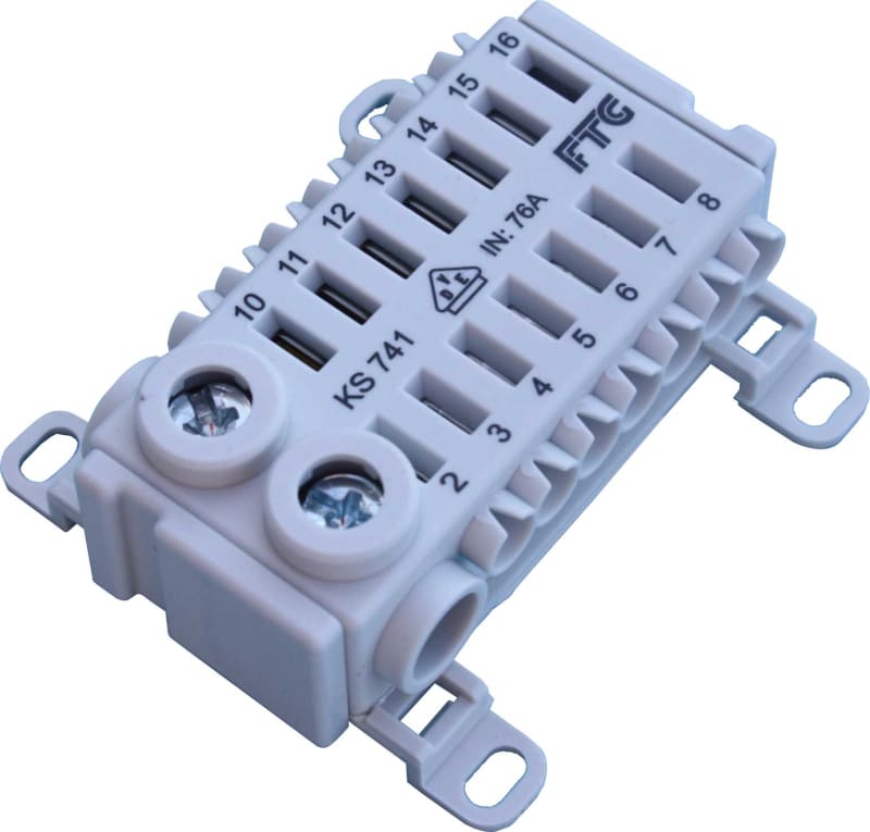 KBL.KL.2X25-14X4Q plug-in.Grey (KS741)
