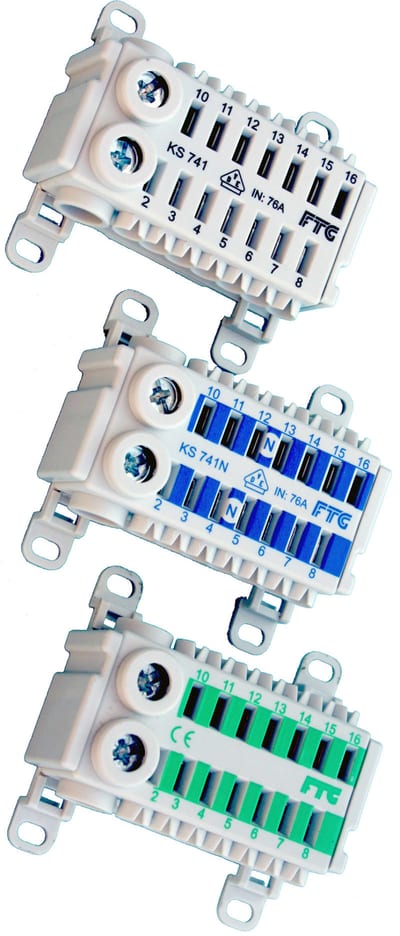 KBL.KL.2X2-14X4Q plug-in.GREEN (KS741PE)