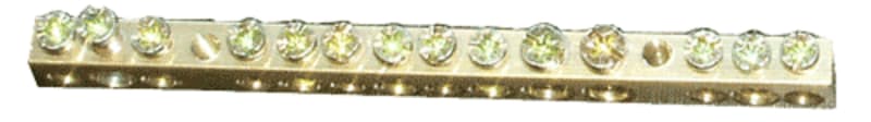 Earth Busbar 5X10+7X16+2X25Q (40235)