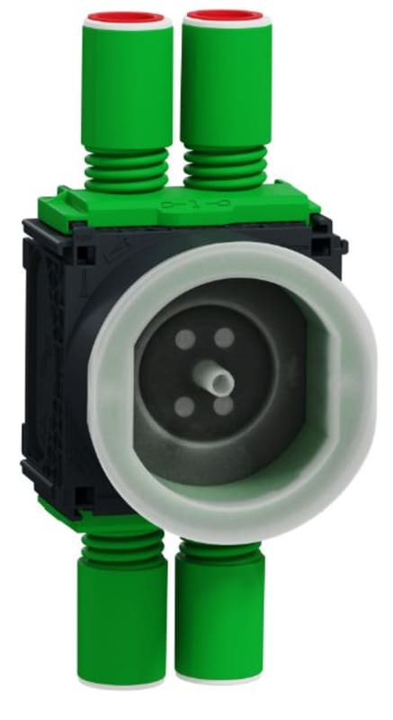 Schneider Electric Multifix Wall Box 44 mm 4 Flexible Inlets (IMT80259)
