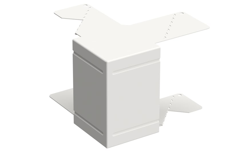Universalcorner 110/72 White RAL9003 (STA550010)