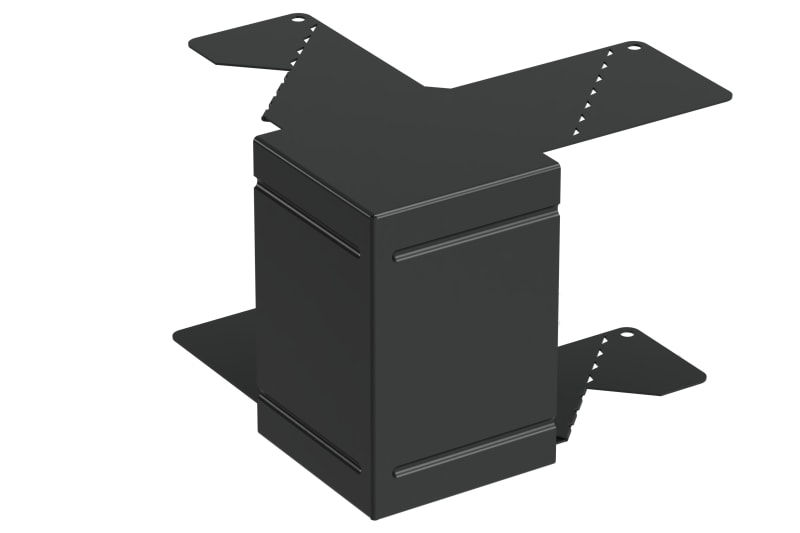Universalcorner 110/72 so RAL9017 (STA550077)
