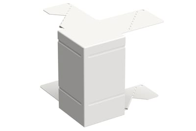 Universalcorner 130/72 White RAL9003
