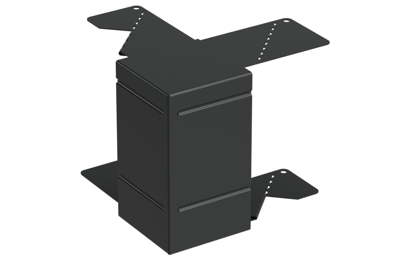 Universalcorner 130/72 so RAL9017 (STA550098)