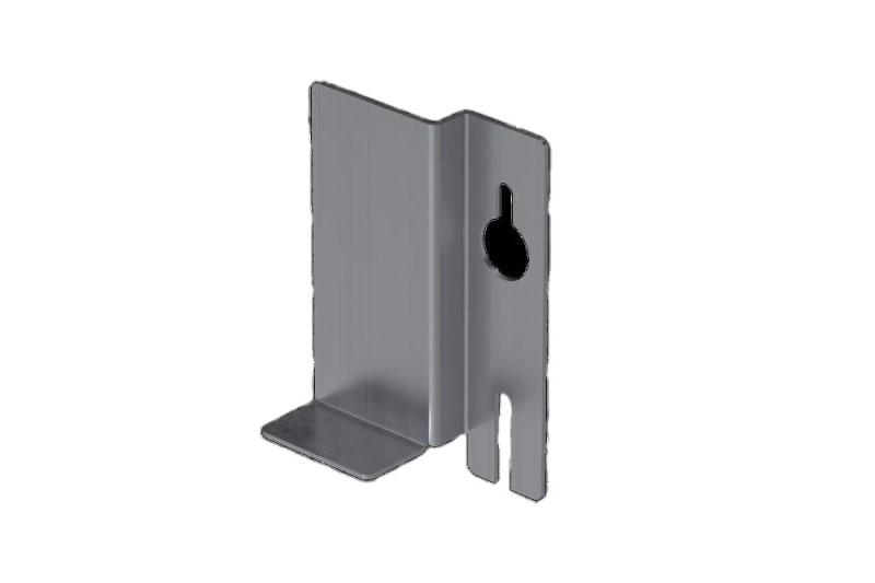 Wibe Group INS55015 Fixed Wall Bracket 15 mm Low-Profile Steel